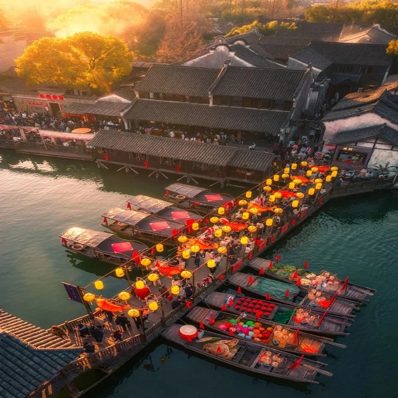 Chợ nổi Ổ Trấn