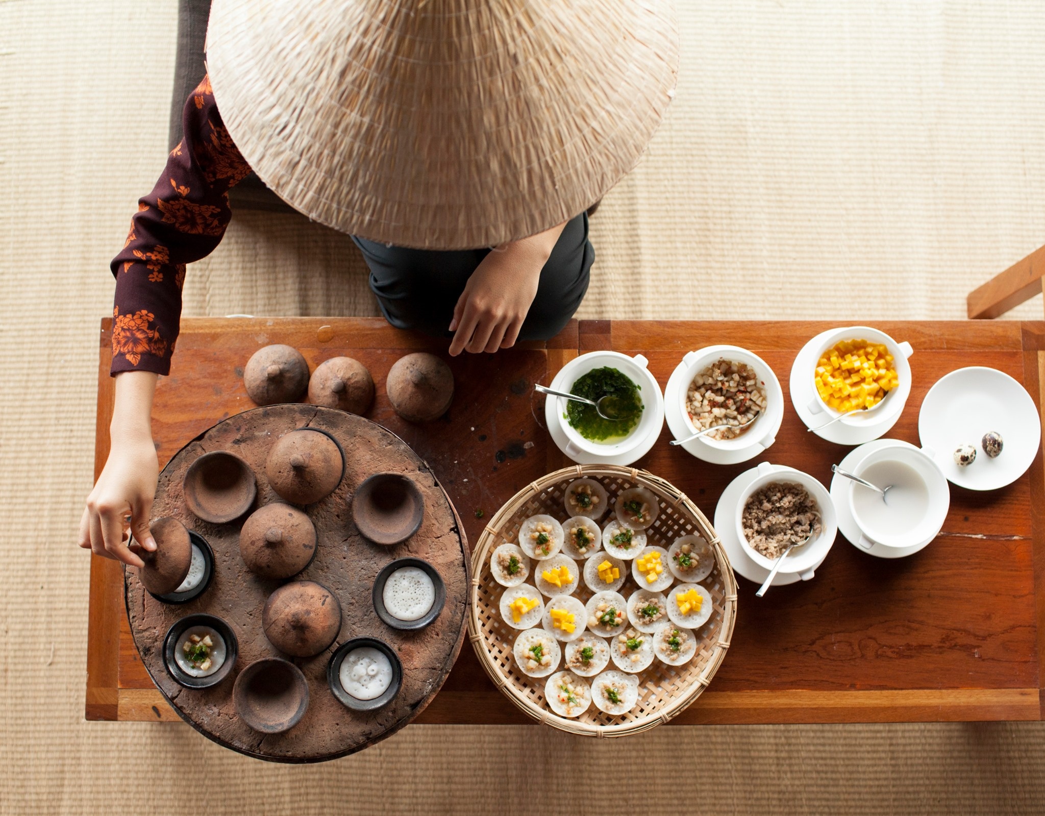 Tham gia lớp học nấu ăn tại Amanoi