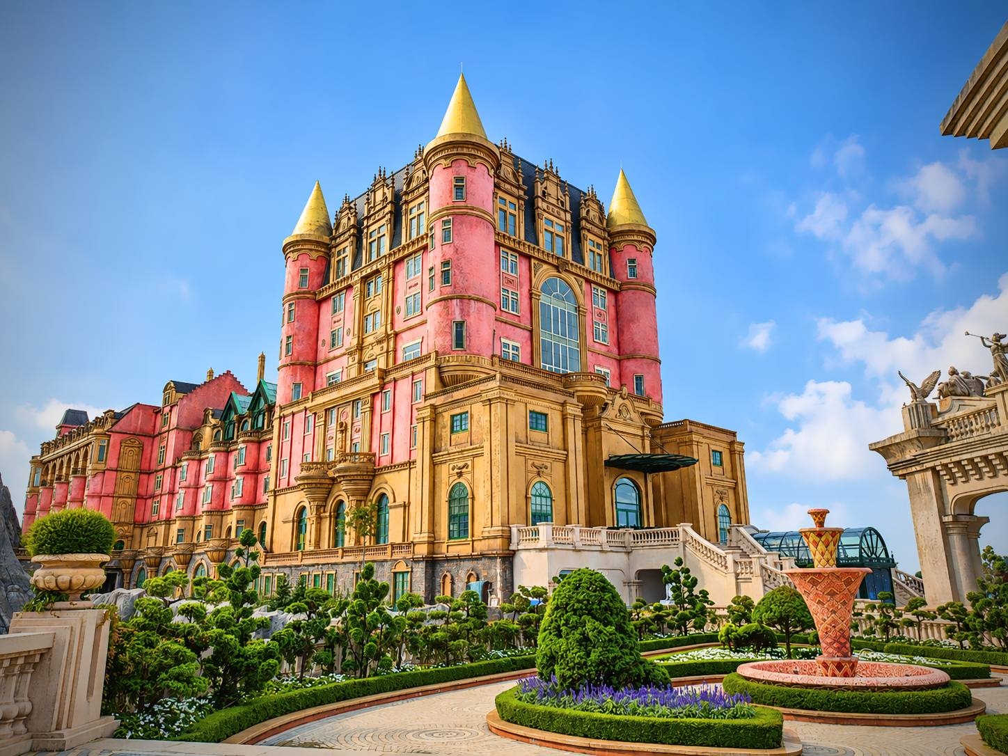 Lâu đài cổ kính trên đỉnh Bà Nà