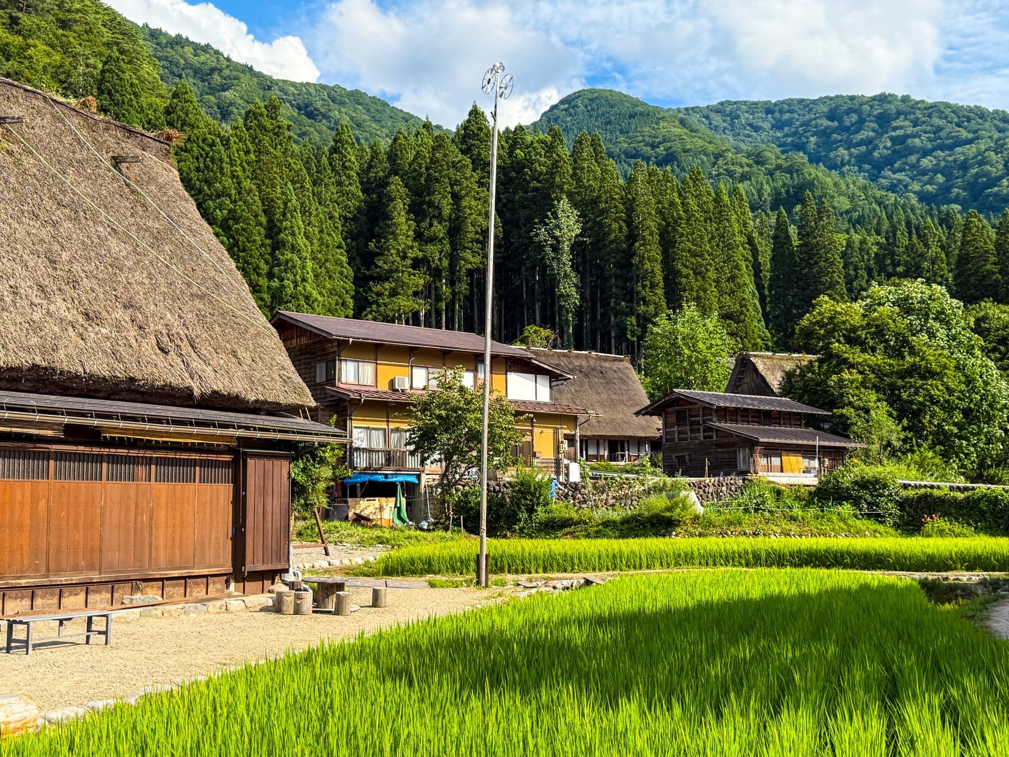 ngôi làng Shirakawago