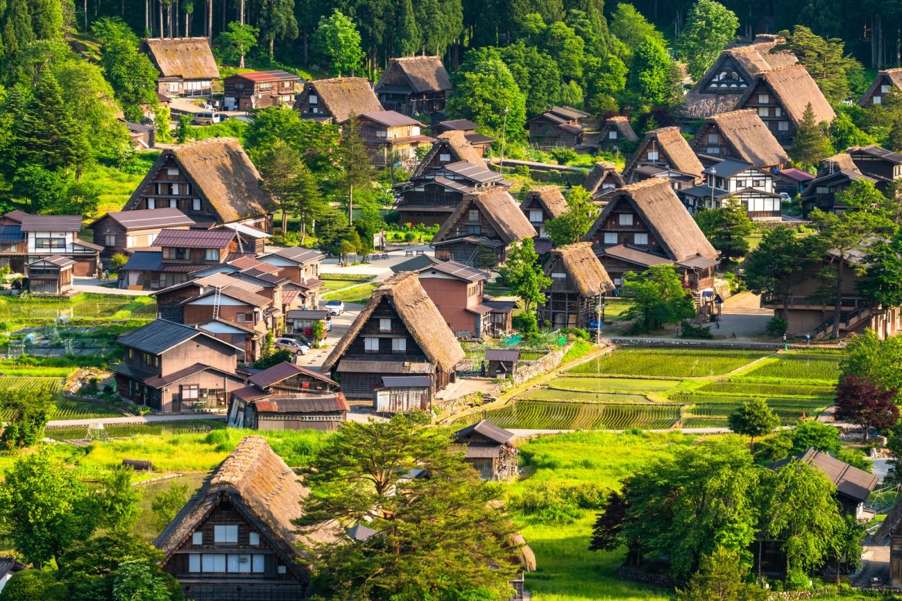 làng cổ Shirakawago