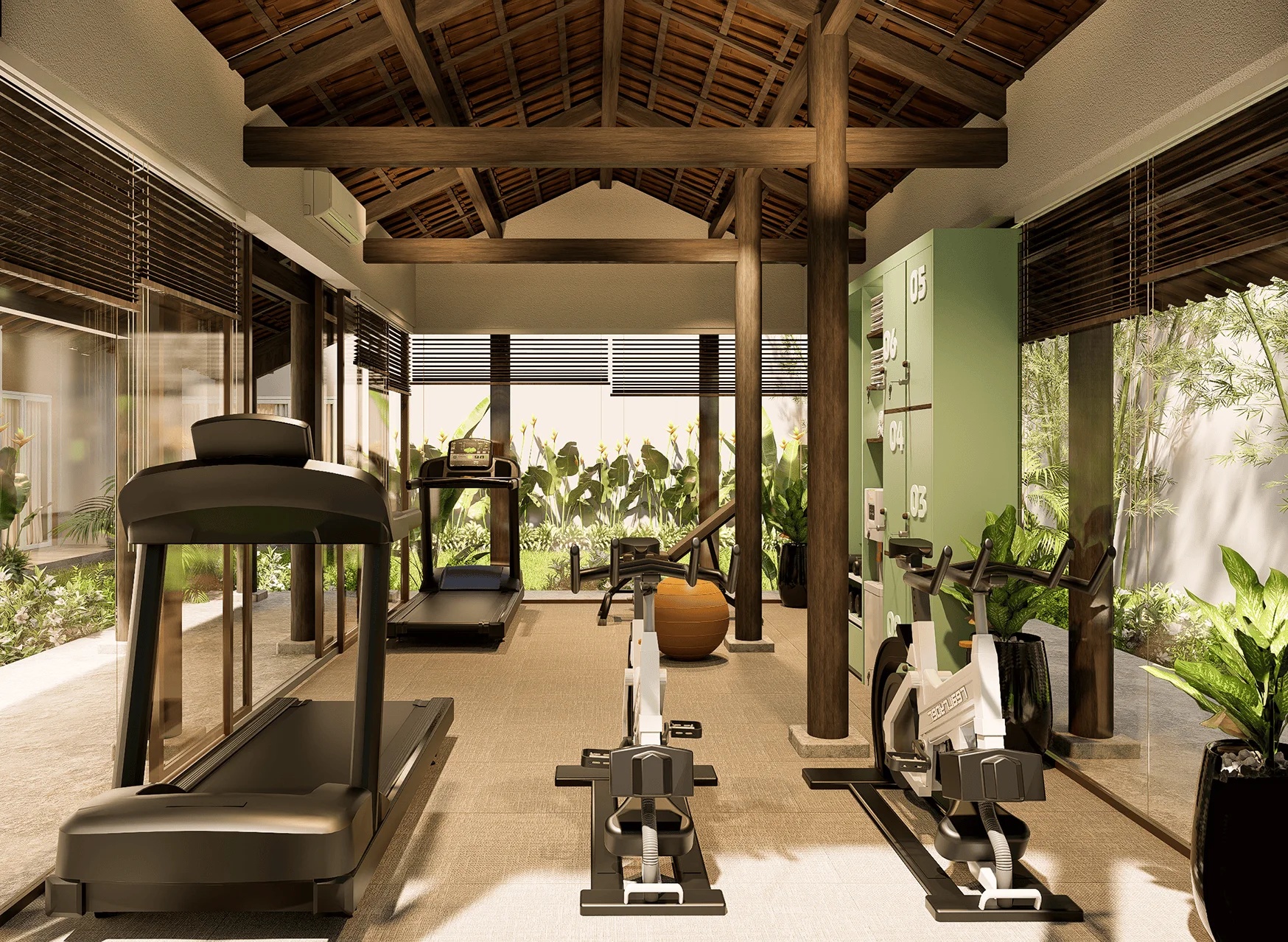 Phòng Gym & Yoga.