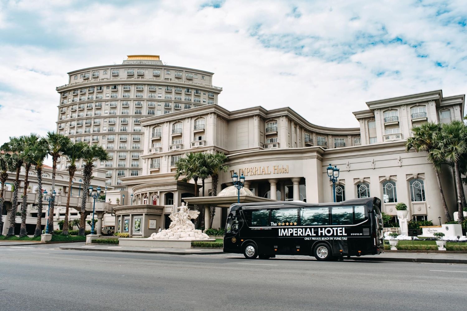 Khách sạn Imperial Vũng Tàu sở hữu lối kiến trúc châu Âu độc đáo