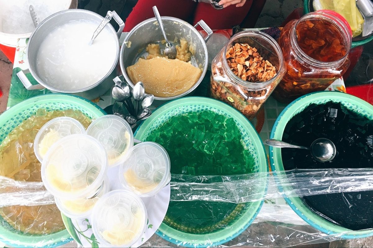 Nguyên liệu làm nên một ly chè thạch