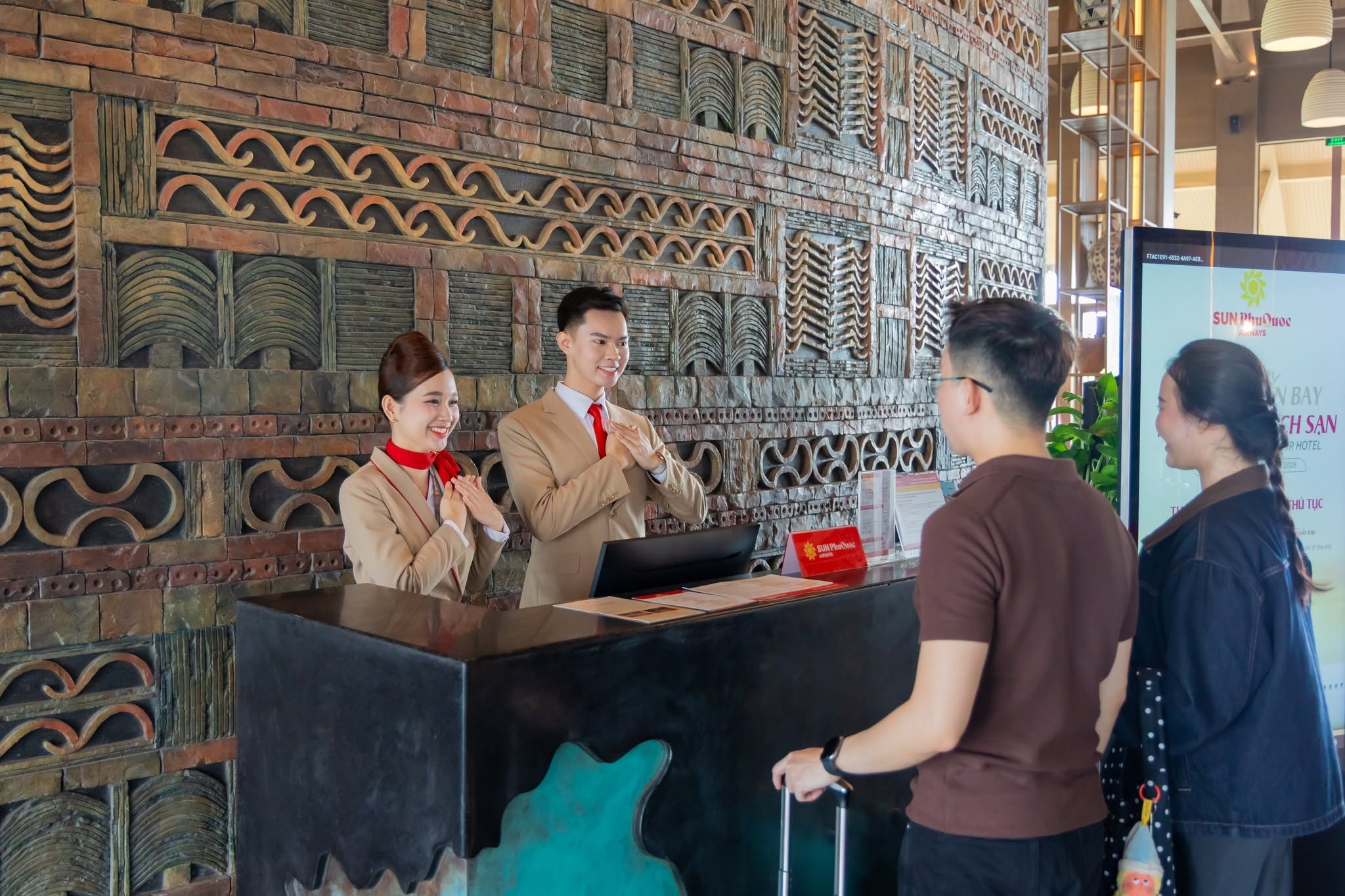 Làm thủ tục bay ngay tại khách sạn